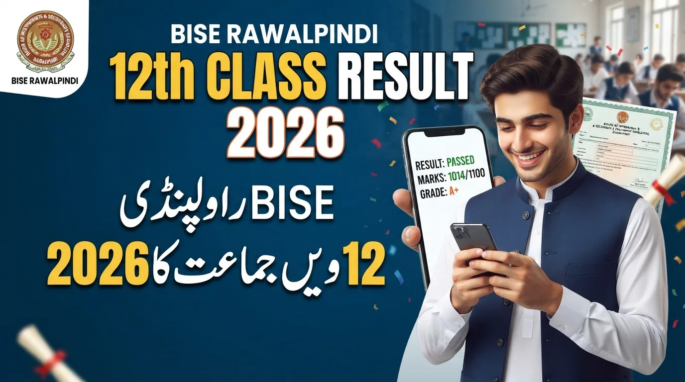 BISE Rawalpindi 12th Class Result 2026 By Name Roll Number